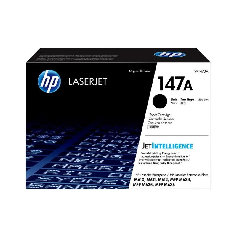 Toner 147a preto lj ent m6xx (10.500 pag) Toner 147a preto lj ent m6xx (10.500 pag)