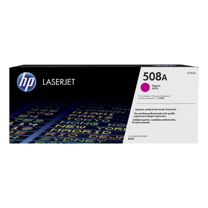 Toner 508a m550 magenta (cf363a) Toner 508a m550 magenta (cf363a)