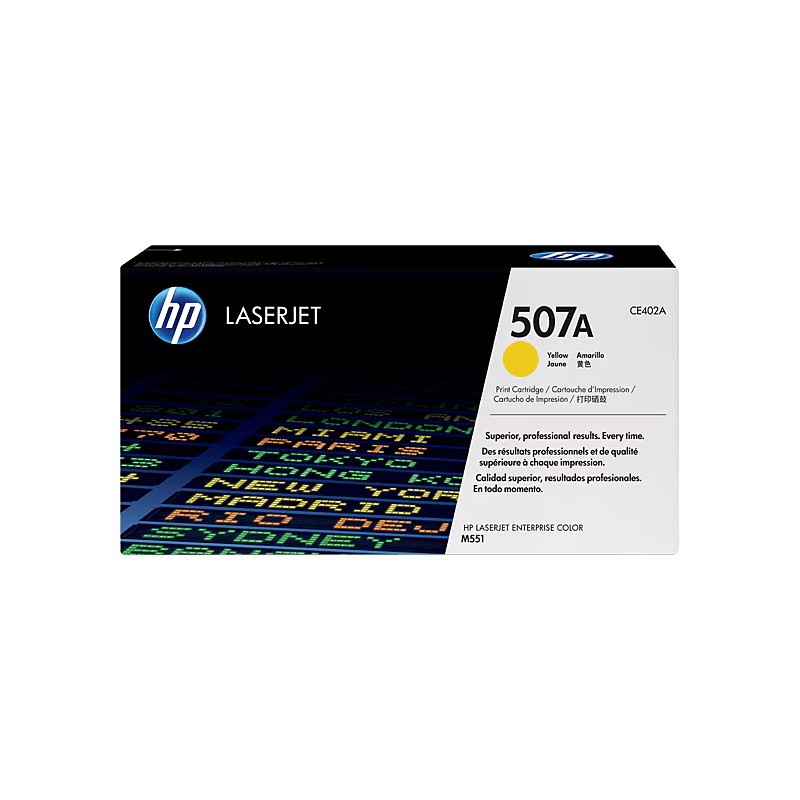 Toner 507a m551 amarelo (ce402a) Toner 507a m551 amarelo (ce402a)