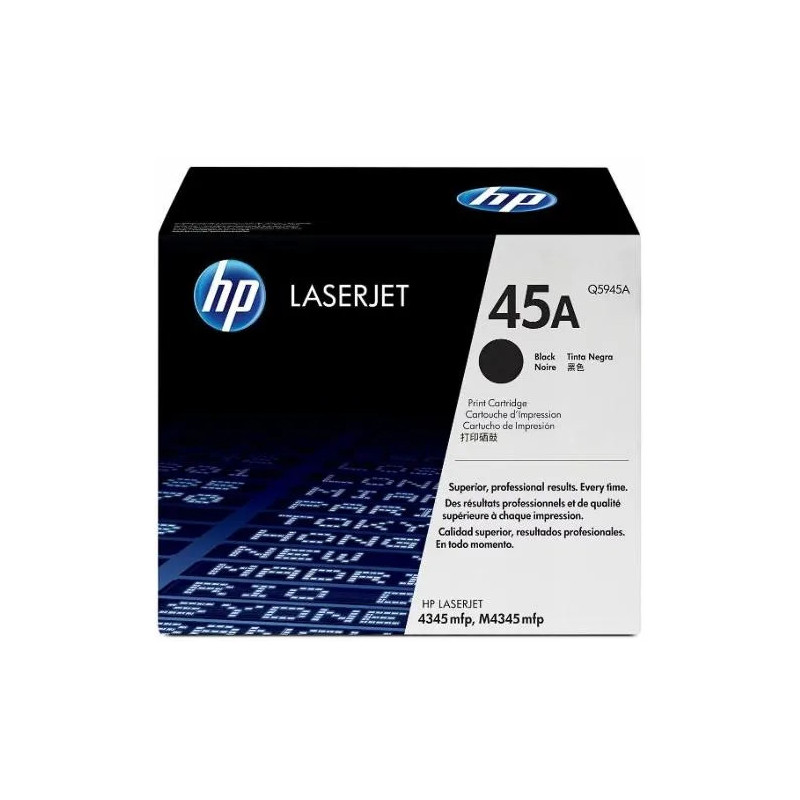 Toner 45a 4345x preto (q5945a) Toner 45a 4345x preto (q5945a)