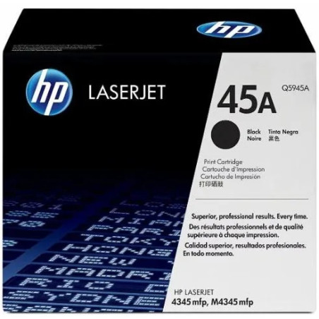 Toner 45a 4345x preto (q5945a)