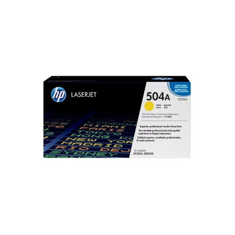 Toner 504a 3525 amarelo (ce252a) Toner 504a 3525 amarelo (ce252a)