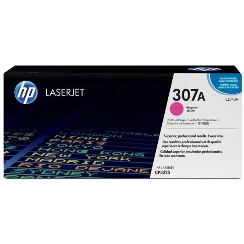 Toner 307A Cp5225 Magenta (CE743A) Toner 307A Cp5225 Magenta (CE743A)