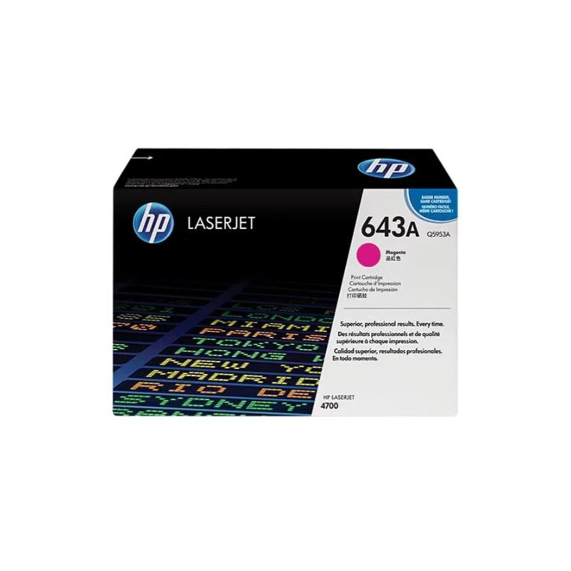 Toner 643a 4700 magenta (q5953a) Toner 643a 4700 magenta (q5953a)