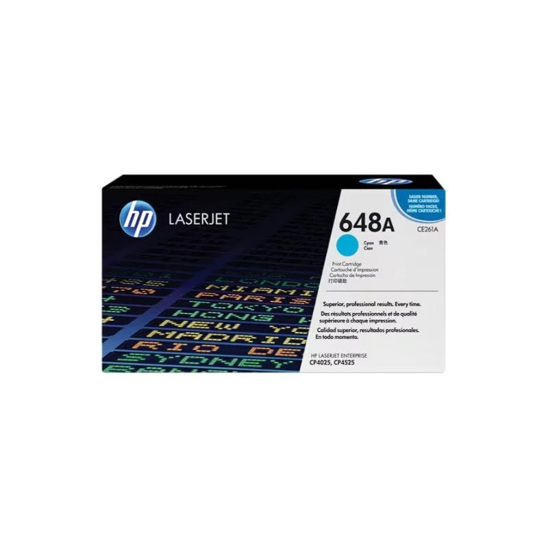 TONER 648A 4025/4525 CIANO (CE261A) TONER 648A 4025/4525 CIANO (CE261A)