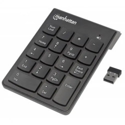 Teclado numerico wireless preto