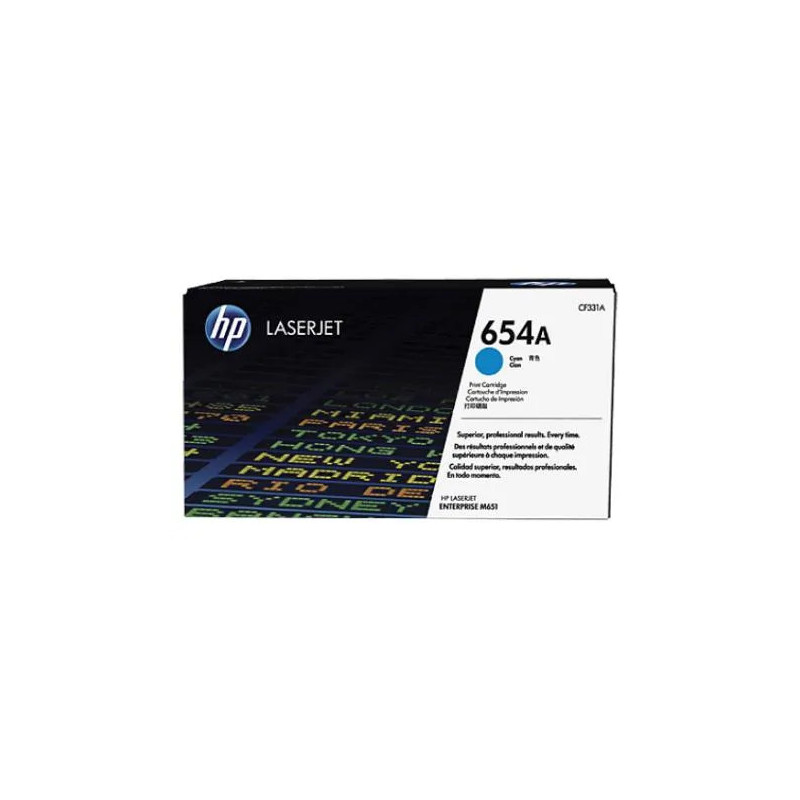 Toner 654a m651 ciano (cf331a) Toner 654a m651 ciano (cf331a)