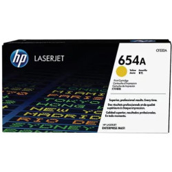 Toner 654a m651 amarelo (cf332a)