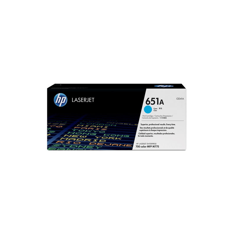 Toner 651a mfp775 ciano (ce341a) Toner 651a mfp775 ciano (ce341a)