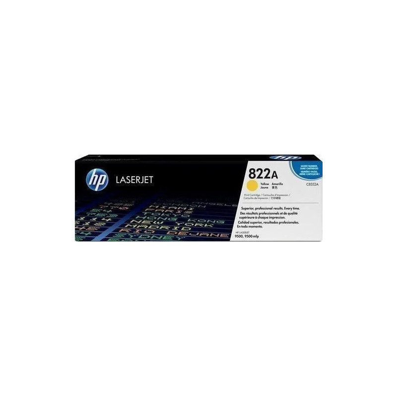 Toner 822a 9500 amarelo (c8552a) Toner 822a 9500 amarelo (c8552a)