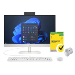 Computador Desktop Aio 240 23,8'' I5 + Protector de Tomada 3500W Mini Branca + Antivírus Norton 360 Standard (10Gb/1 Dispositivo