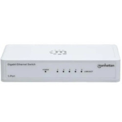 Switch 5 Portas Giga Ieee 802.3az Plástico