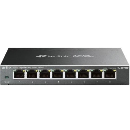 Switch de 8 Portas 10/100/1000 Easy Smart