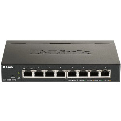 Switch de 8 Portas Smart 10/100/1000 Poe 64w Power Budget