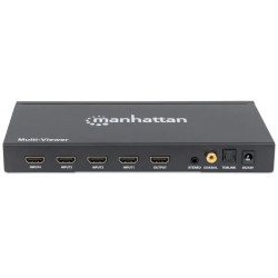 Hub multiviewer hdmi 1080p 4 portas hdmi matrix