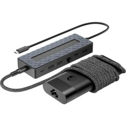 HUB USB-C PARA 1HDMI/1USB-C/1DP/1RJ45/2USB-A TRAVEL