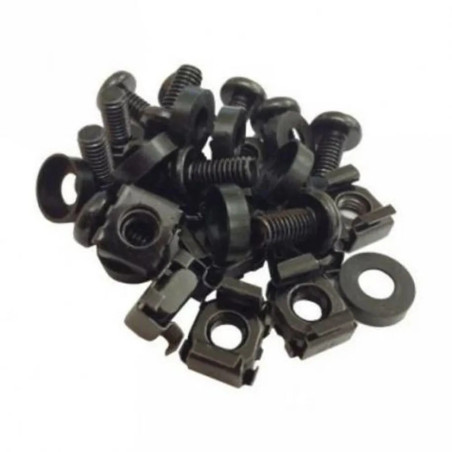 Kit fixação parafusos + porcas 50 un