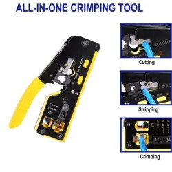 Alicate Para Cravar Cat5e / cat6 / cat6a / cat7 / rj11/12