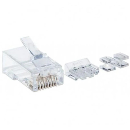 Conectores cat6 rj45 80 unidades