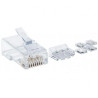 Conectores cat6 rj45 80 unidades