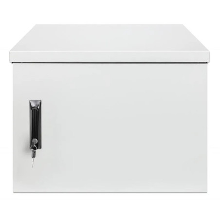 Armario 12u 600mm c/2 vent ip55 industrial cinzento