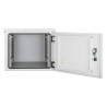 Armario 12u 600mm c/2 vent ip55 industrial cinzento