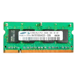 Memória ram ddr2 512mb pc2-5300 667mhz sodimm