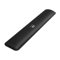 Apoio de pulsos para teclado ergonomico preto