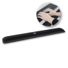 Apoio de pulsos para teclado ergonomico preto