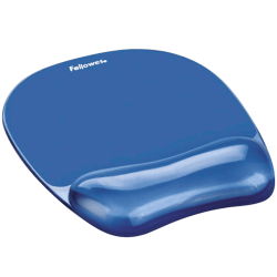 Tapete para rato com apoio - gel azul