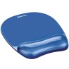 Tapete para rato com apoio - gel azul