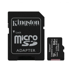 Cartão de Memória 64GB Cl10 100r com Adaptador