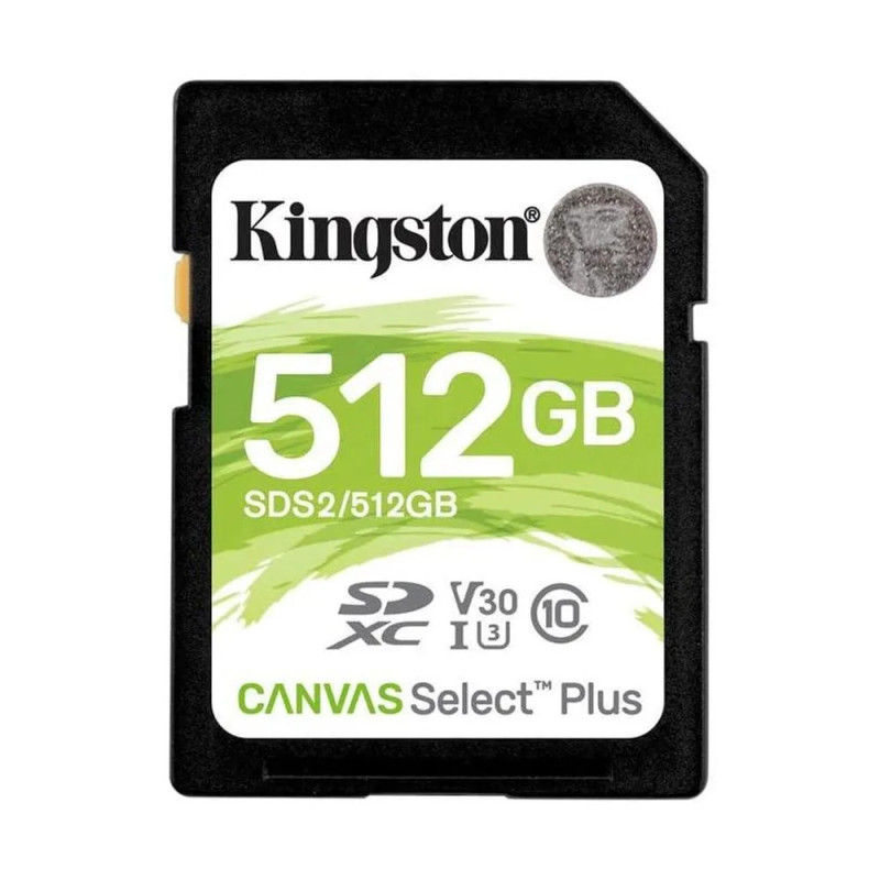Cartão De Memória Sd 512GB Cl10 100R