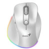 Rato Bluetooth 5.0 Silent Ergo 2.4GHZ 2400DPI Pérola