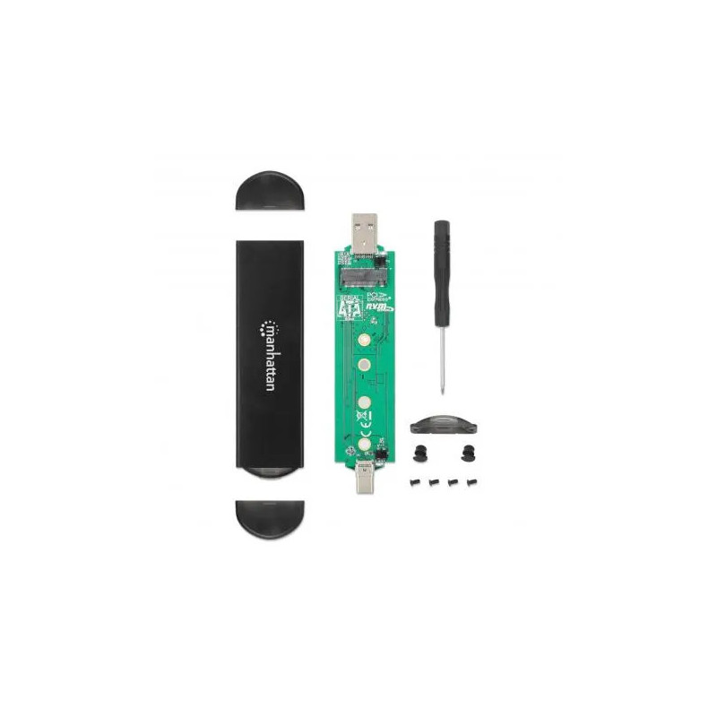 Caixa Para Disco M.2 Nvme Sata Ssd Usb-A/ USB-C 3.2 Caixa Para Disco M.2 Nvme Sata Ssd Usb-A/ USB-C 3.2
