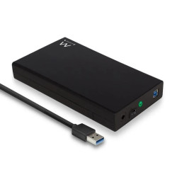 Caixa Externa Hdd 3.5'' Sata Ssd 3.2 Preta